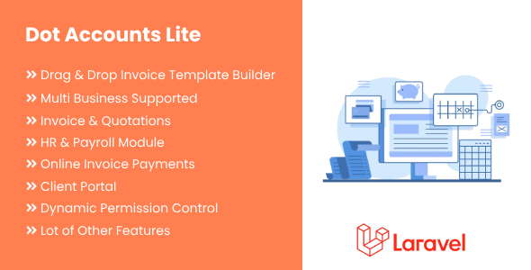 Dot Accounts Lite - Billing & Accounting Software with Key